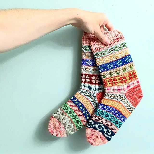 Learn to knit socks pattern