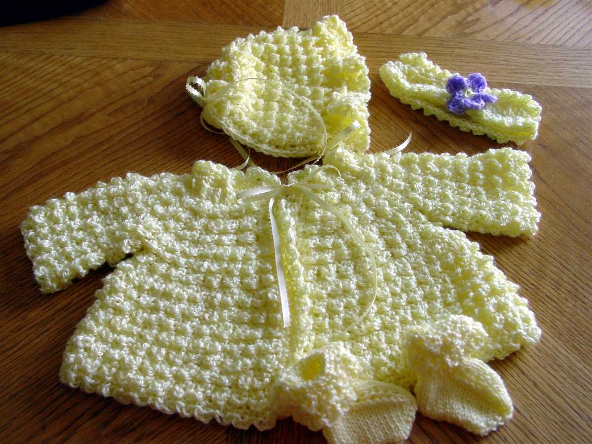 Knitting Patterns for Newborn Layettes Layette knitting patterns newborn