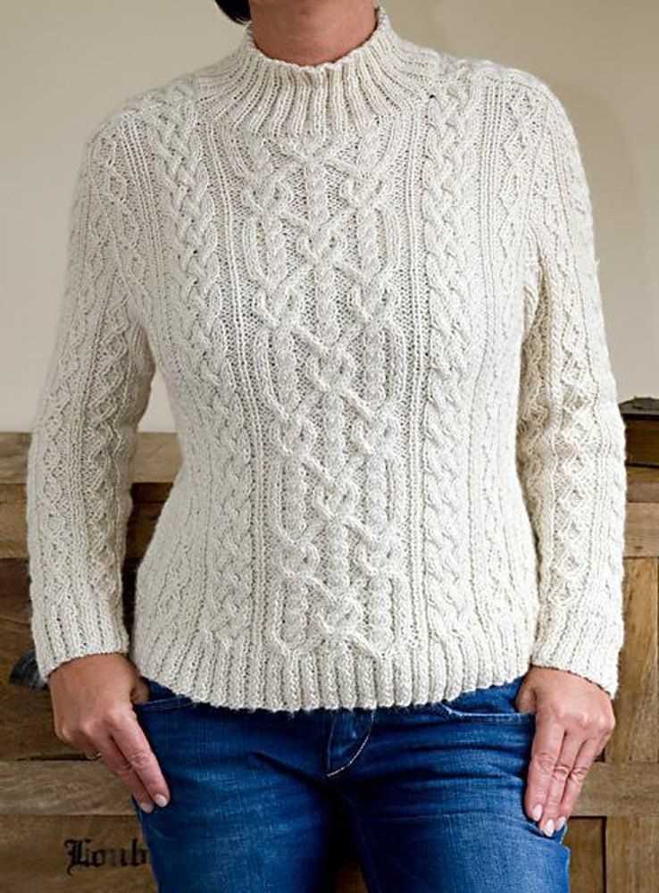Free aran sweater knitting patterns