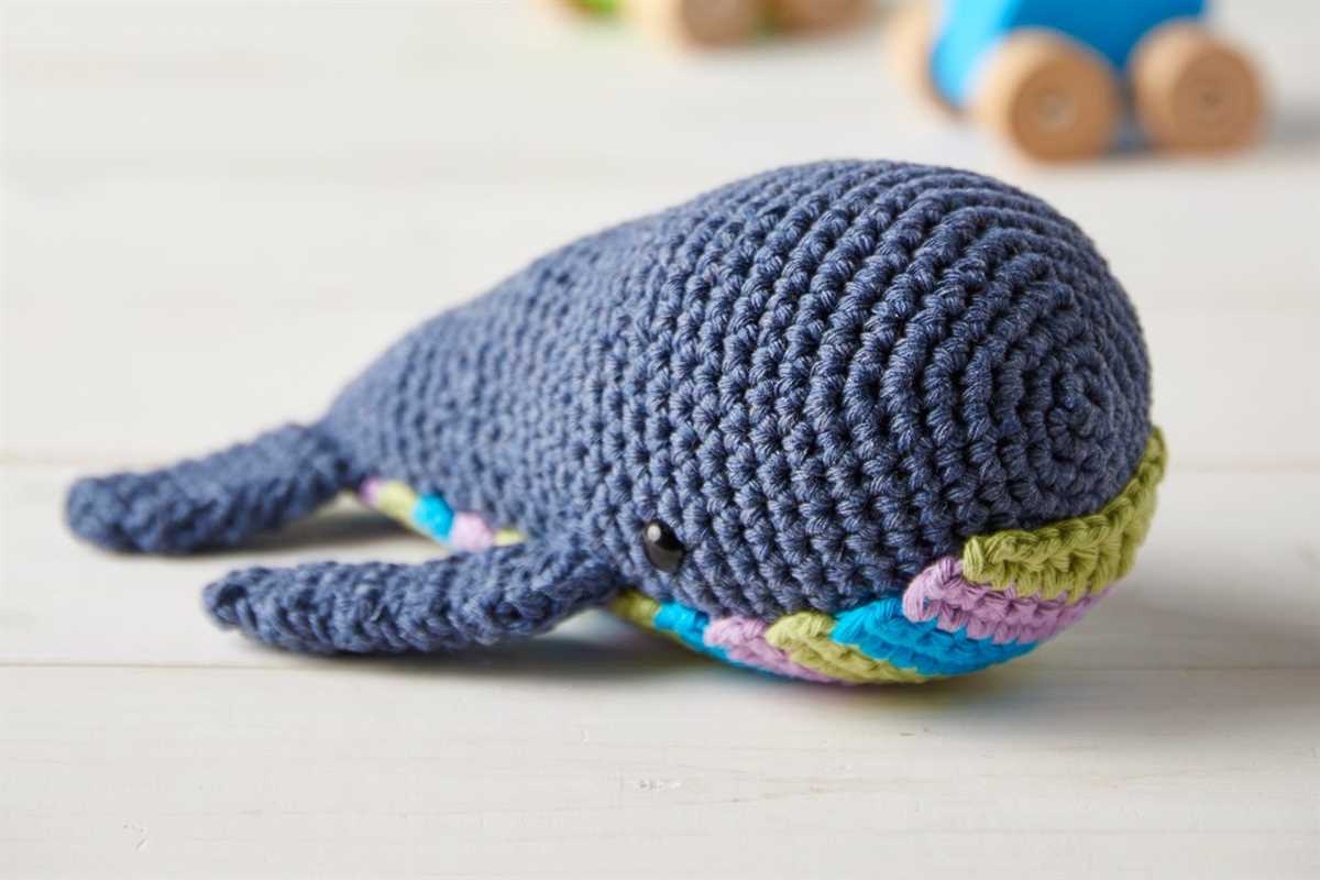 Knitted whale pattern free