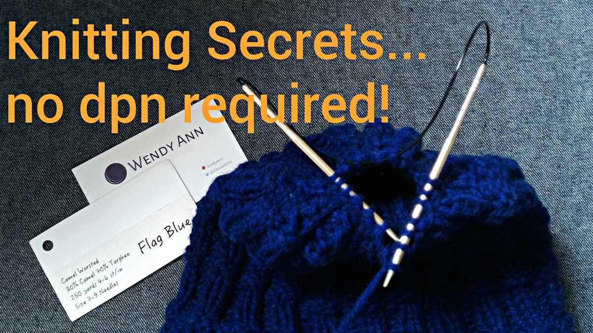 Easy hat pattern knitting circular needle