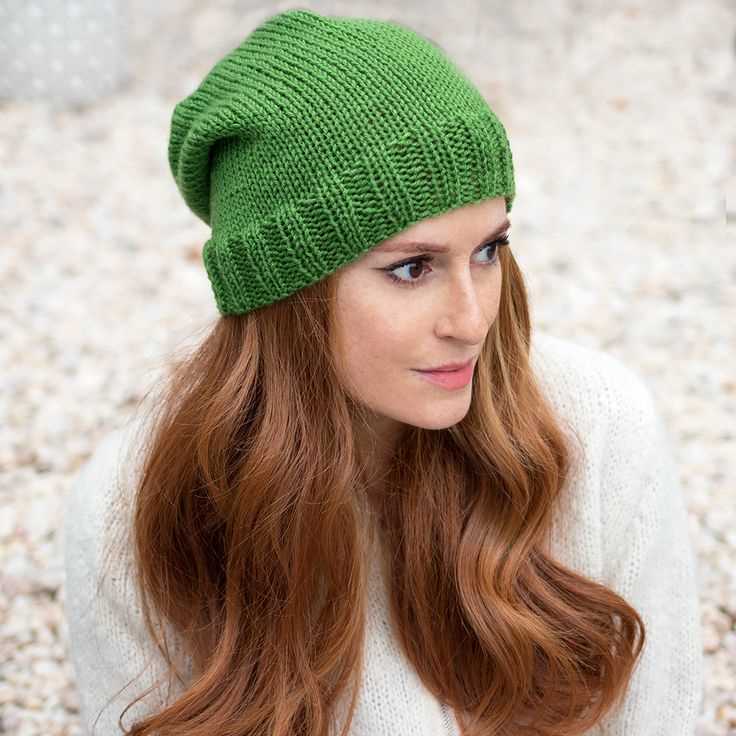 Beanie knit pattern straight needles