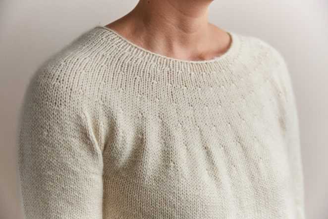 Ghost sweater knitting pattern
