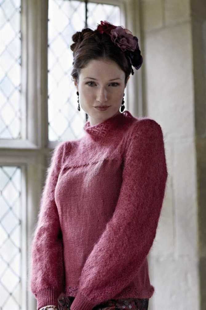 Mohair top knitting pattern