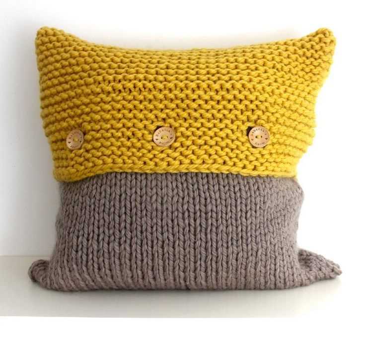 Cushion cover knitting patterns uk