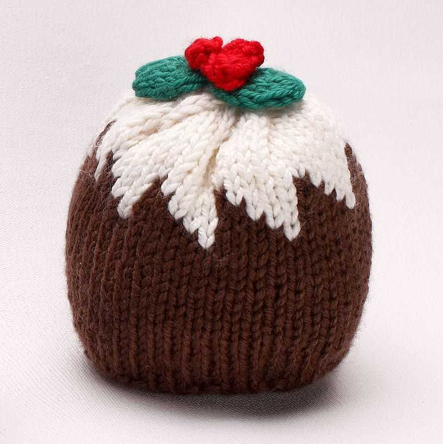 Christmas pudding knitting pattern