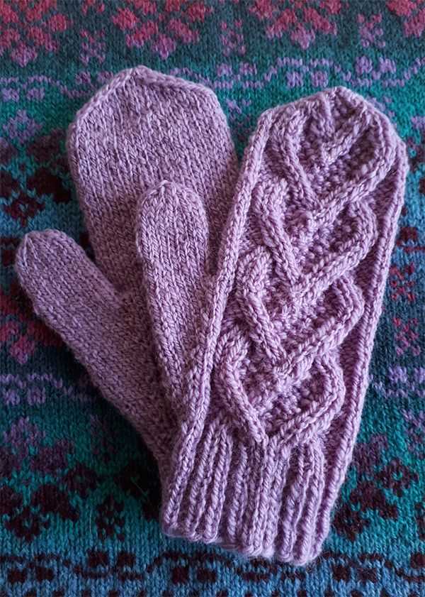 Free vintage knitting patterns mittens