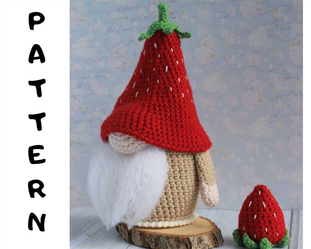 Gnome knitting pattern book
