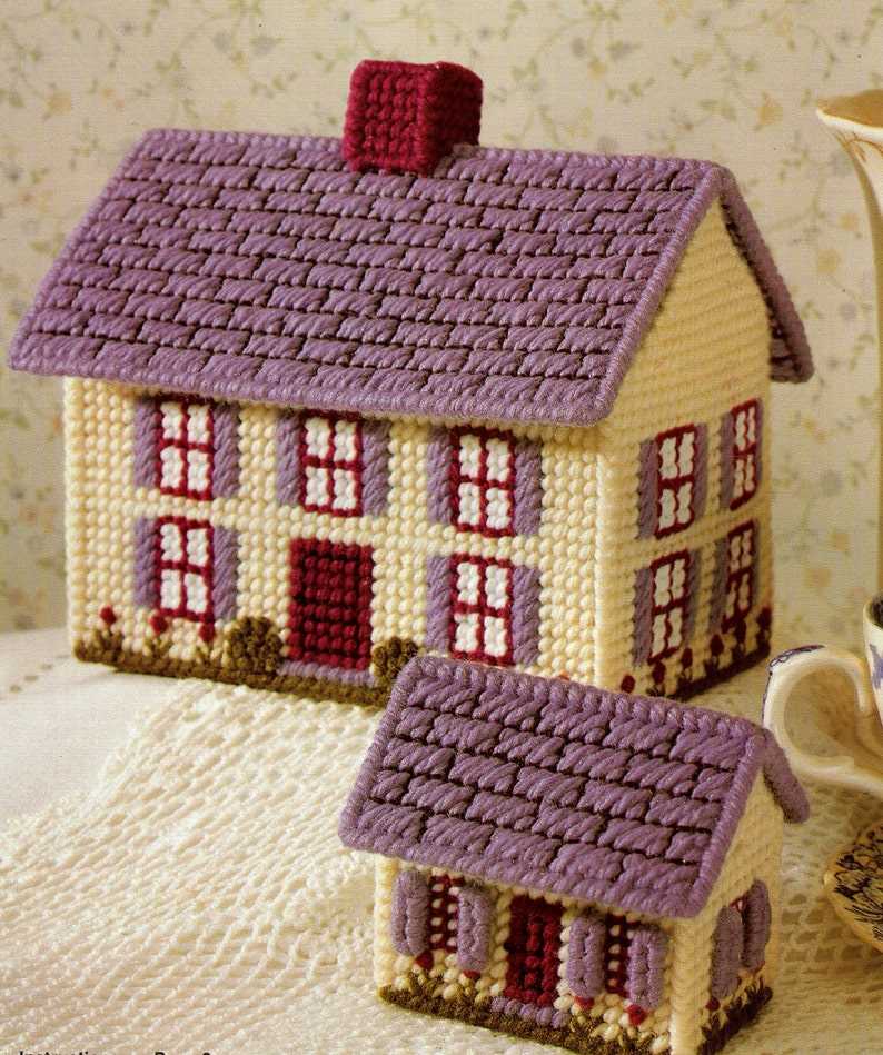 Knitted house pattern free