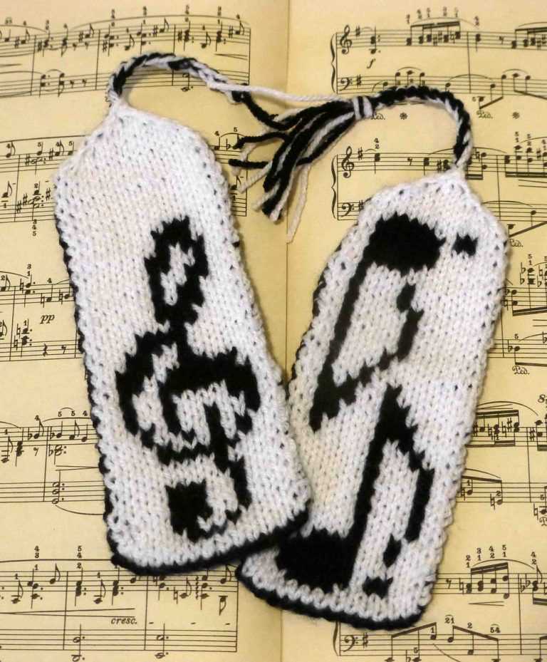 Knit bookmark patterns