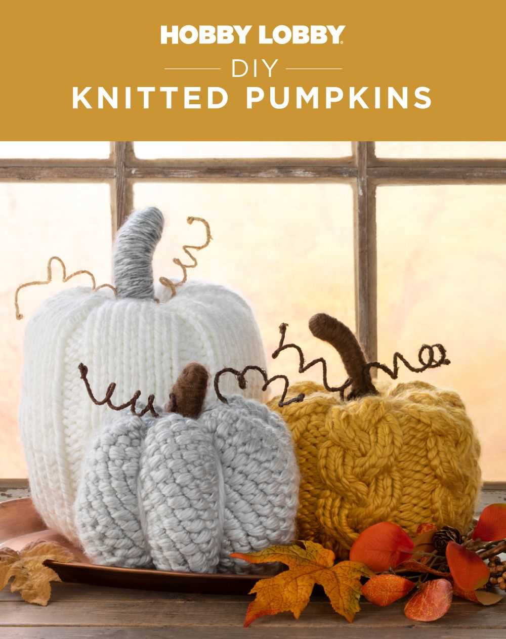 Chunky knit pumpkin pattern free
