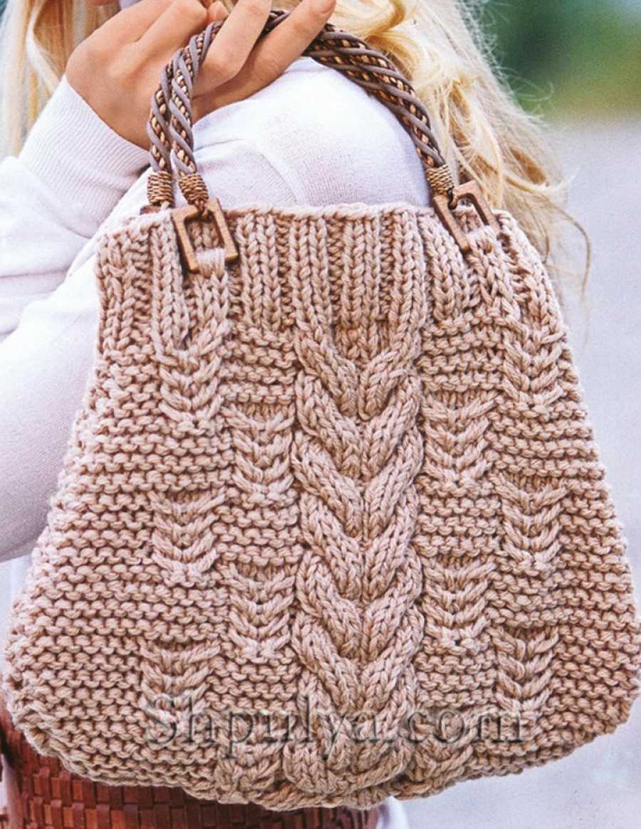 Knit bag pattern free