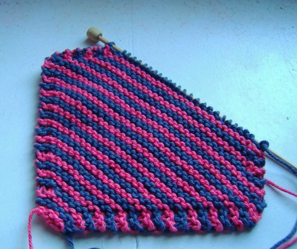 Grandmothers knit dishcloth pattern