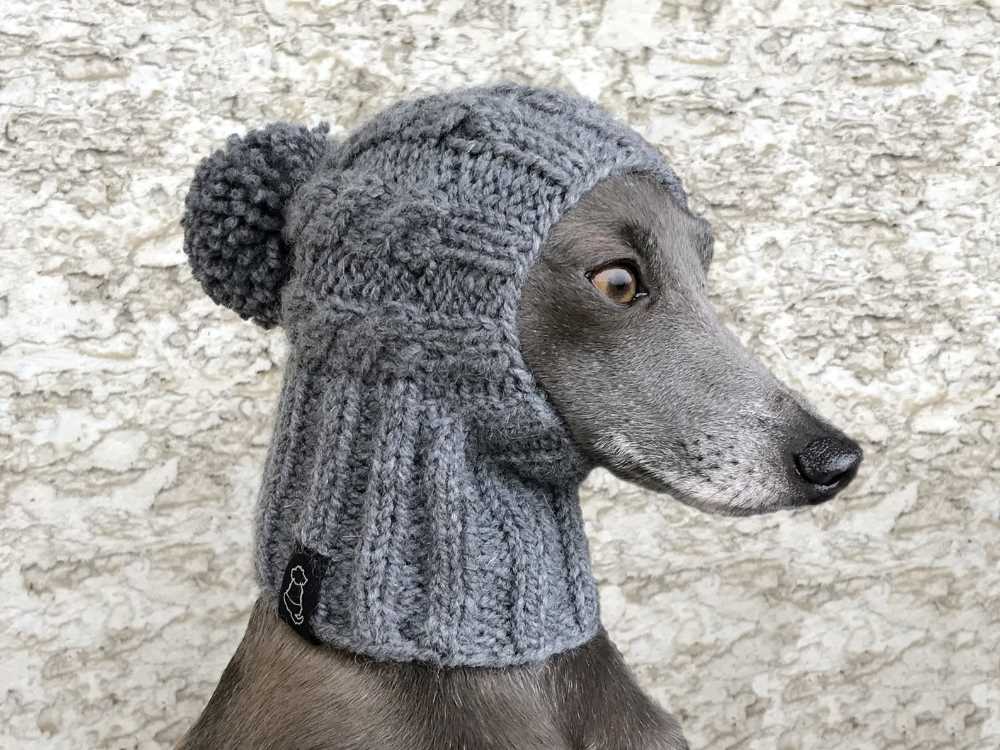 Greyhound hat knitting pattern