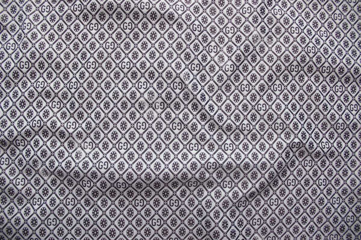 Gucci jacquard pattern knit scarf