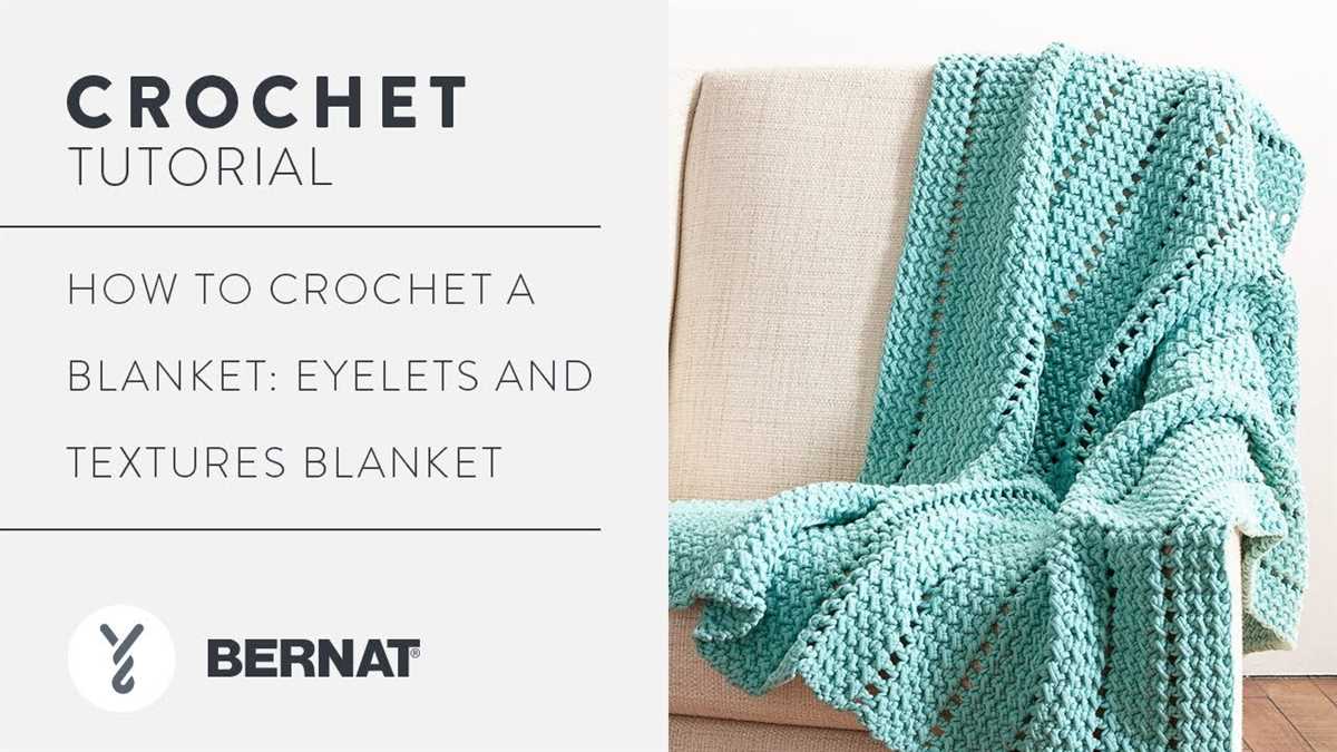 Eyelet blanket knitting pattern