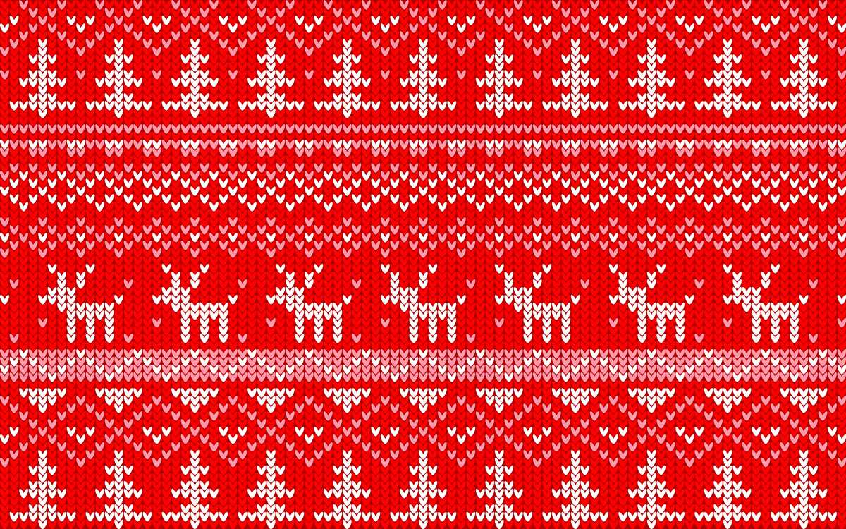 Knitted sweater ornament pattern free