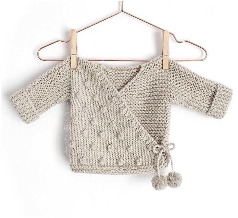 Free knitted kimono pattern