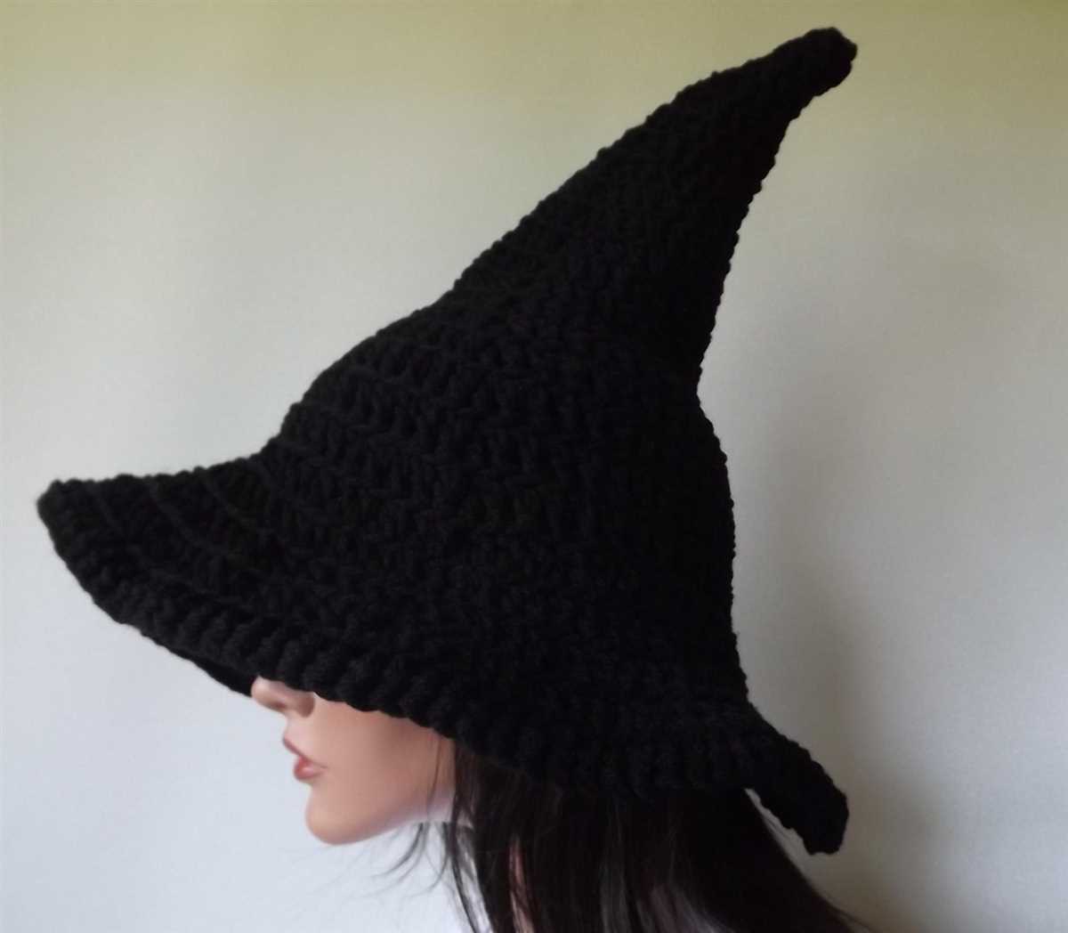 Halloween hat knitting pattern