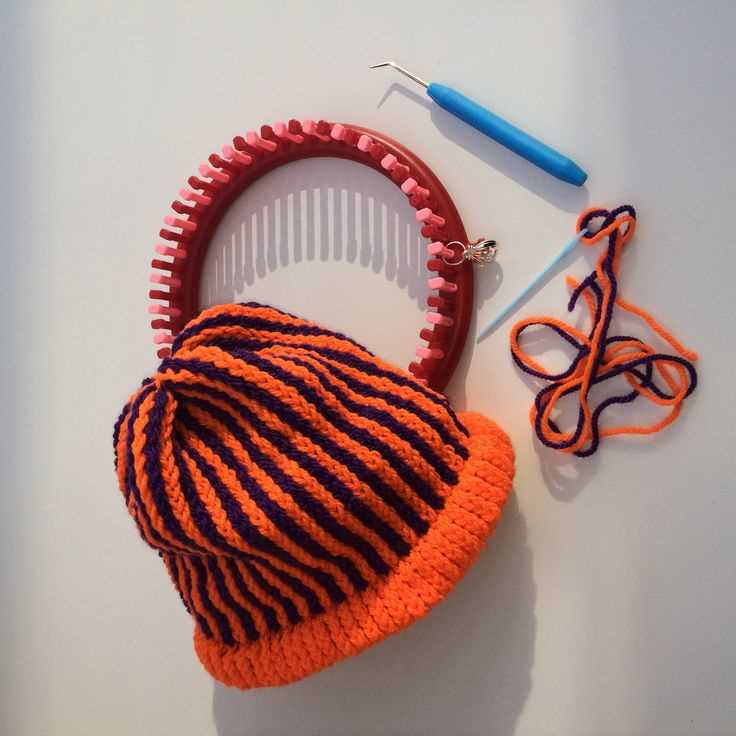 Halloween hat knitting pattern
