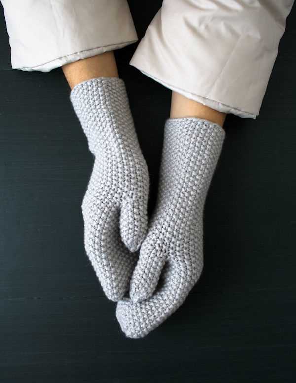 Hand warmer knit pattern free