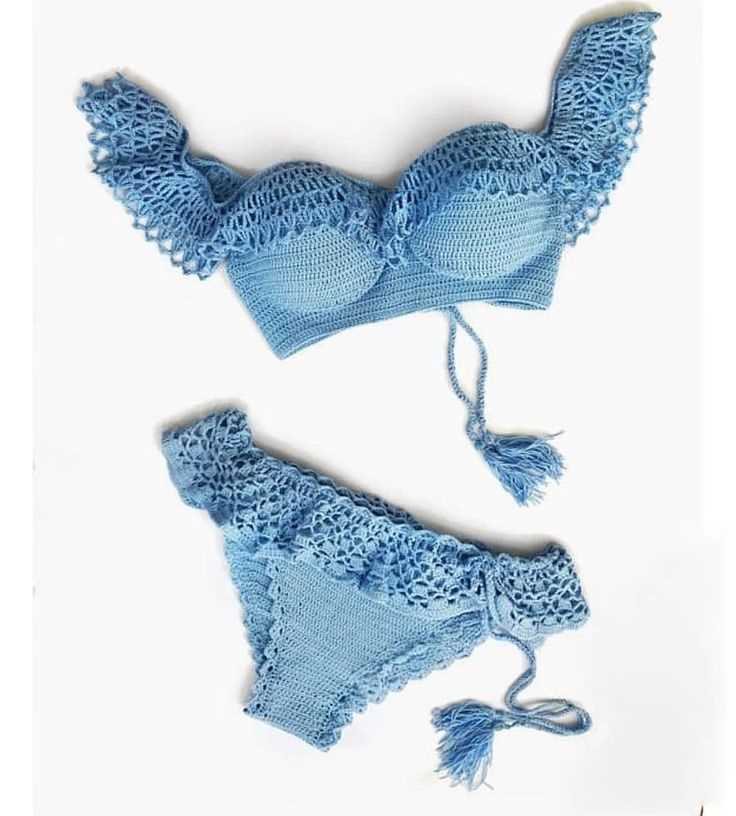 Knitting bikini pattern