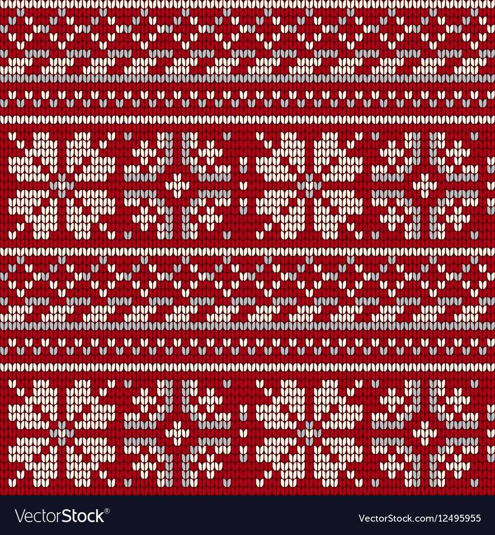 Knit star sweater pattern