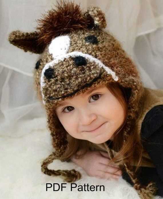 Hat for horse knitting pattern