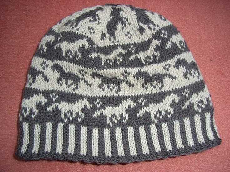 Hat for horse knitting pattern
