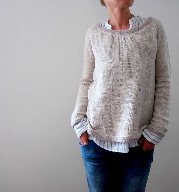 Lace weight sweater knitting pattern
