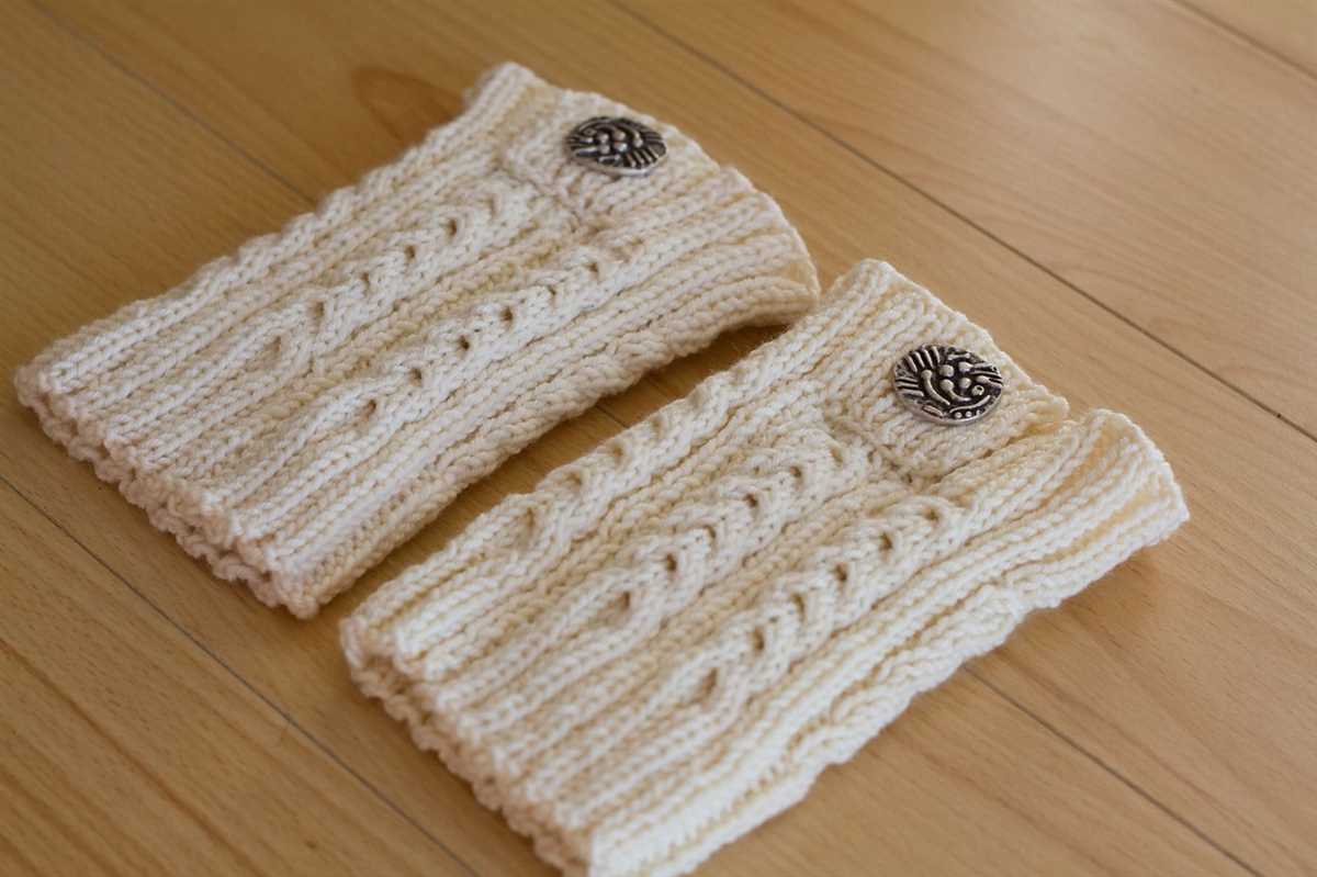 Free boot cuff knitting patterns