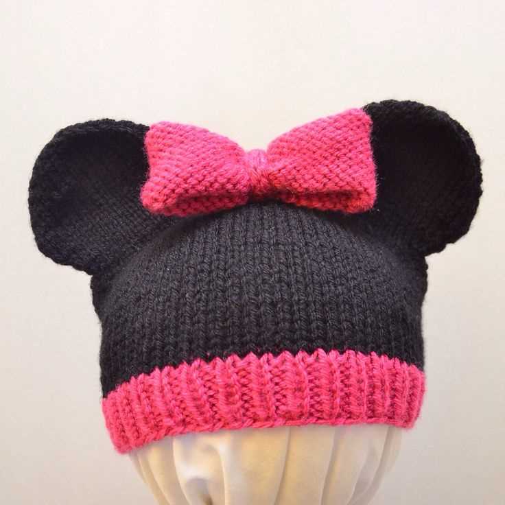 Mickey mouse hat knitting pattern free