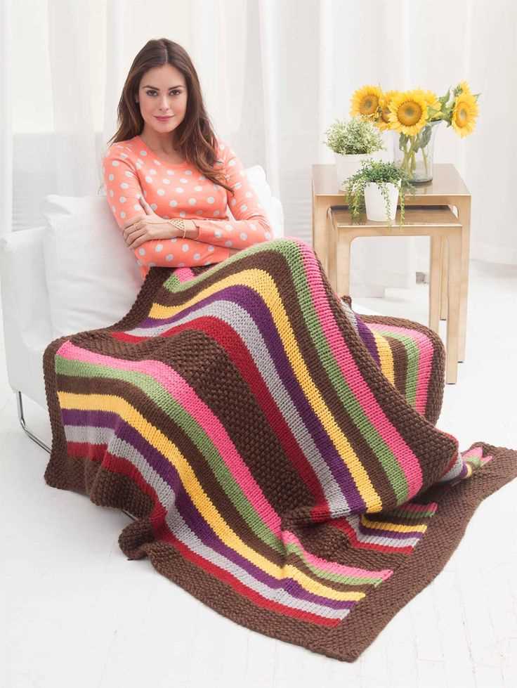 Free knit afghan pattern
