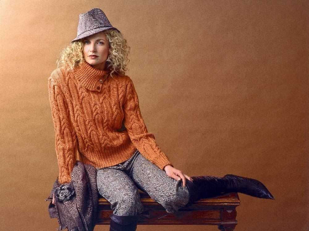 Sweater knitting patterns ladies