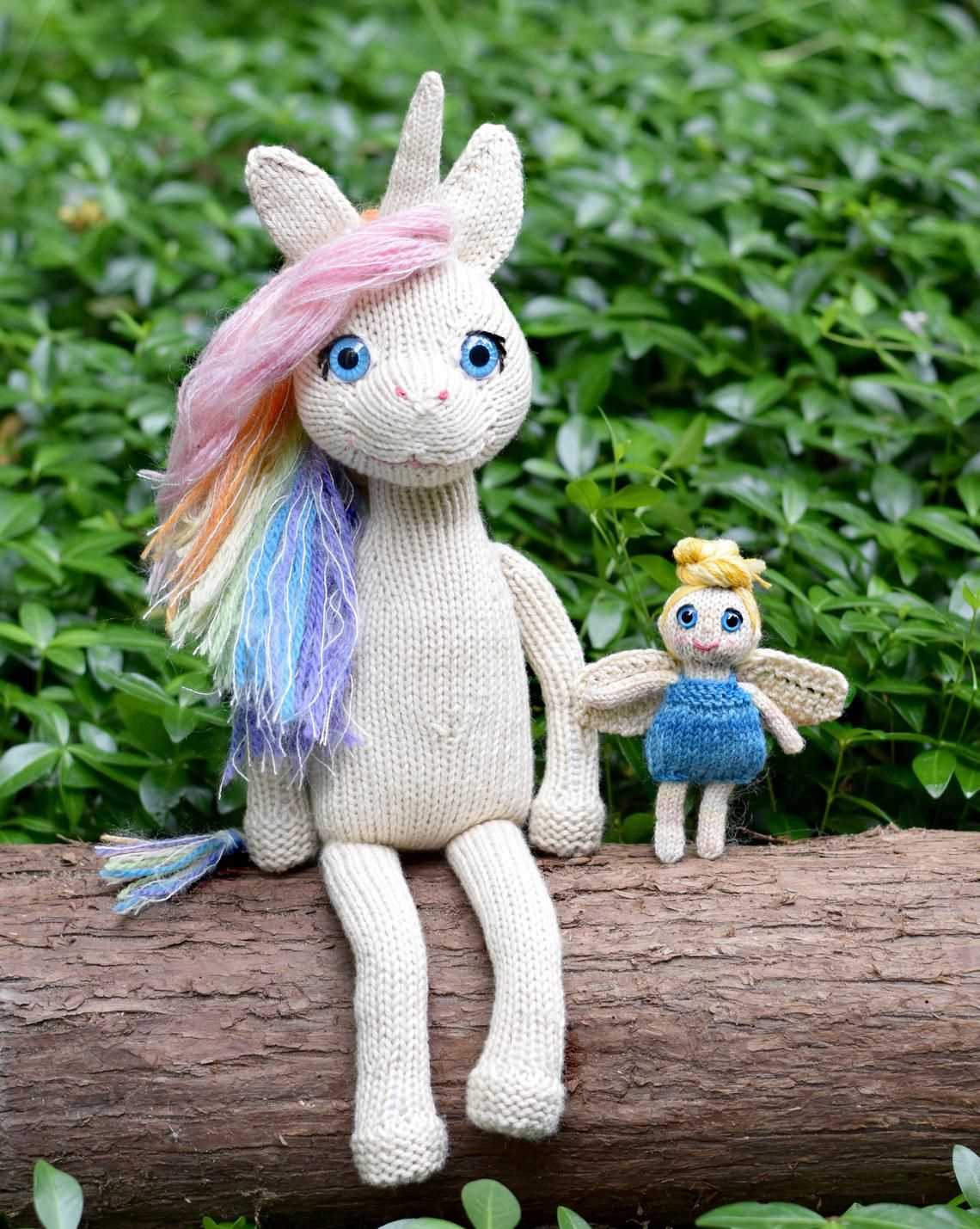 Unleash Your Imagination with a Magical Knitting Pattern - Create Your Very Own Unicorn Masterpiece Knitting pattern unicorn