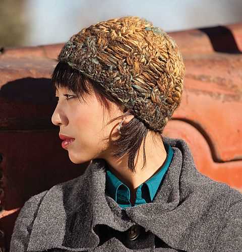 Homespun hat pattern knit
