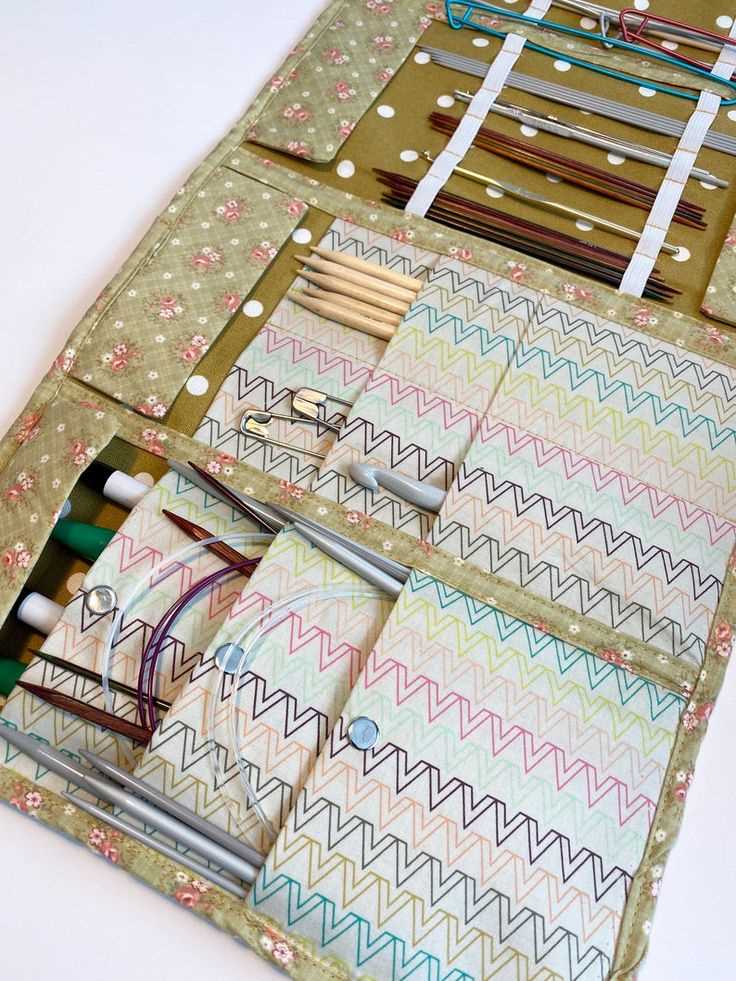 Knitting needle case pattern pdf
