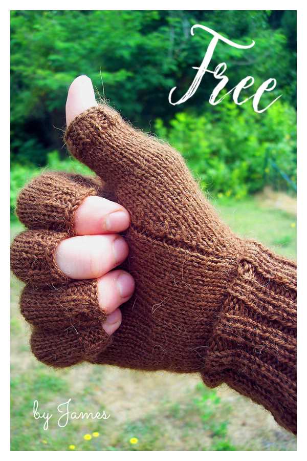 Gloves free knitting pattern