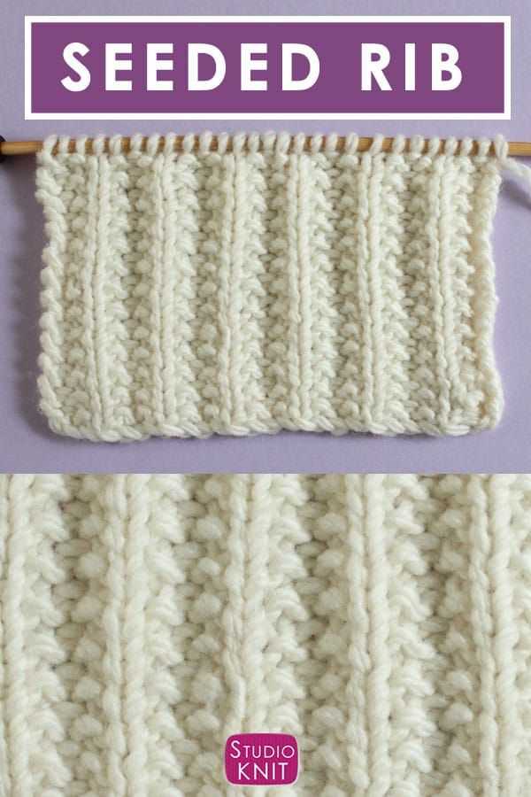 Knit rib pattern