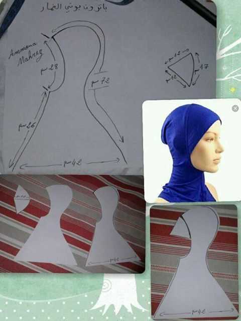 Hijab knitting pattern