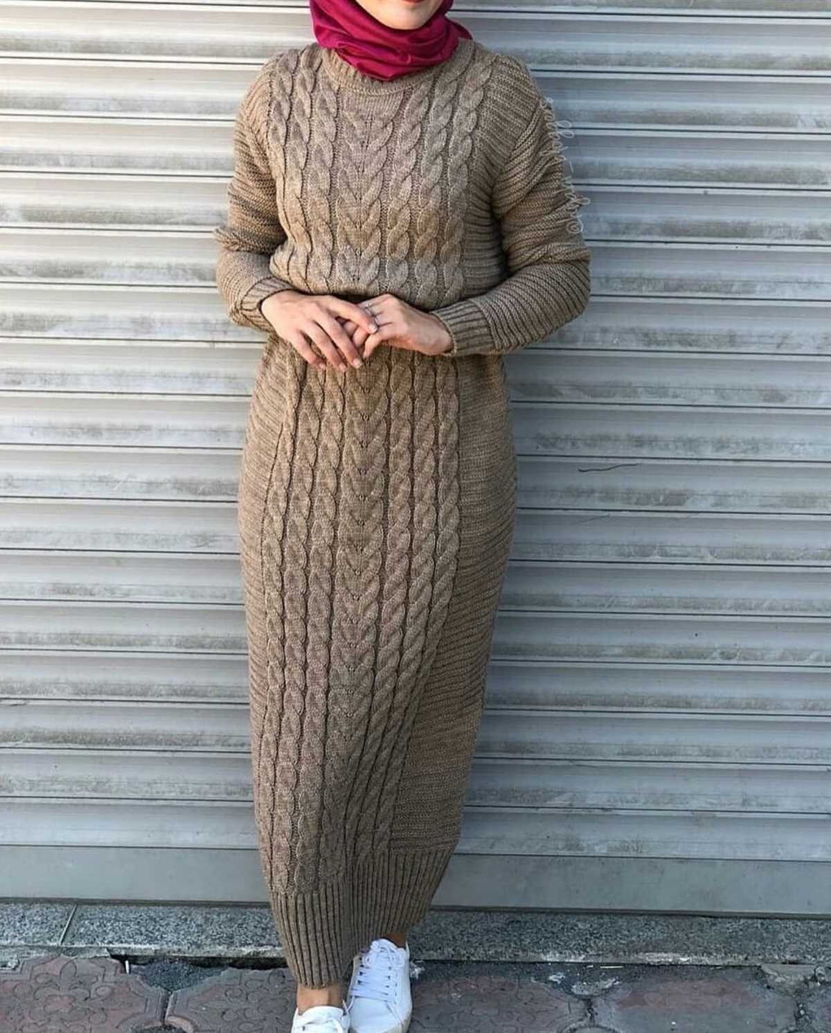 Hijab knitting pattern
