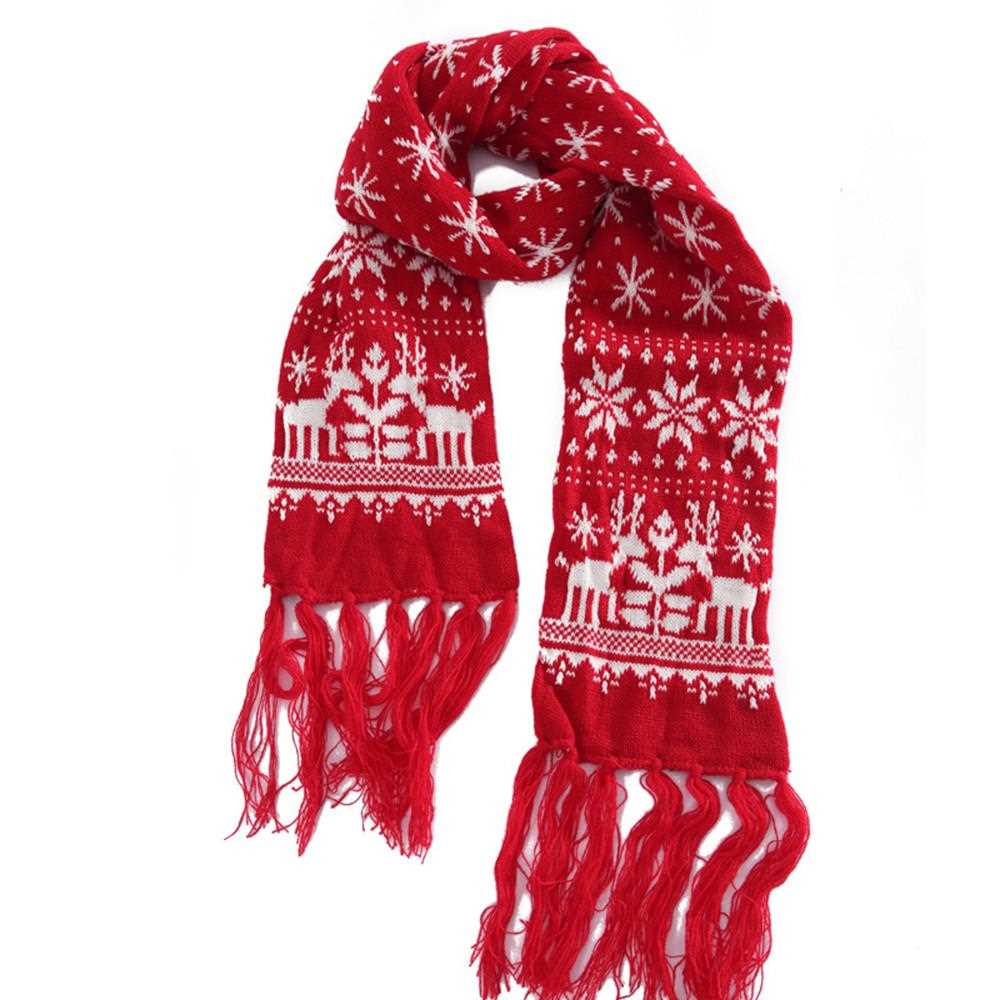 Knitted christmas scarf patterns