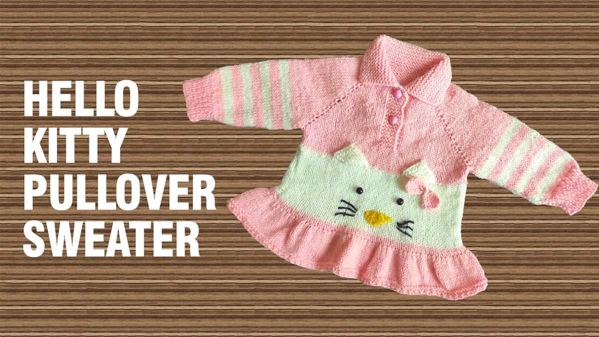 Hello kitty sweater knitting pattern
