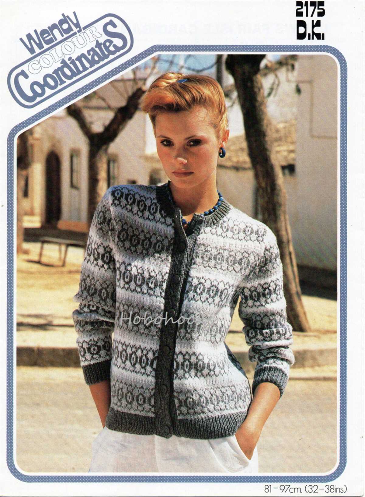 Fairisle cardigan knitting pattern