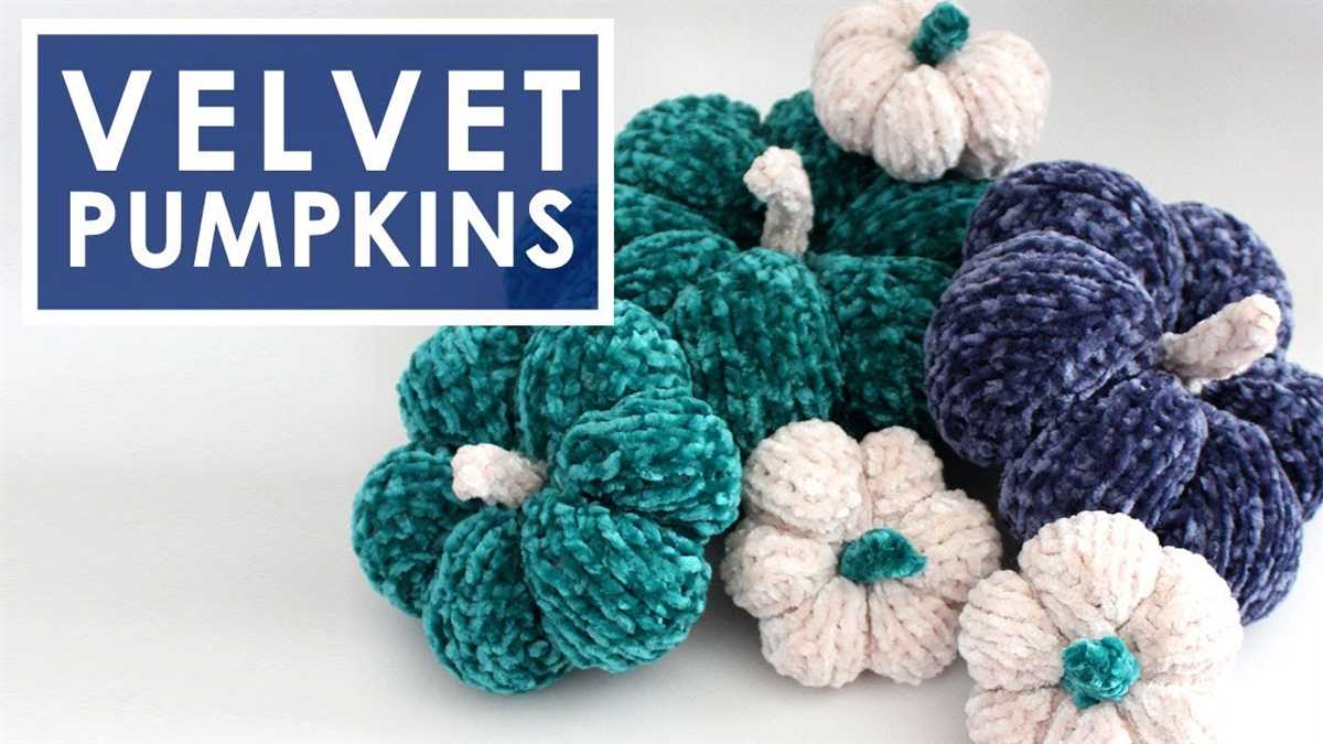 Cable knit pumpkin pattern