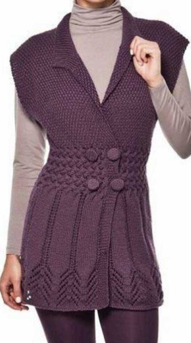 Lace tunic knitting pattern