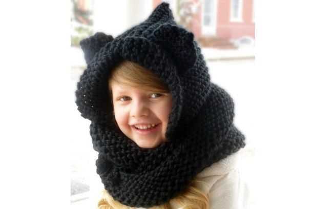Hooded scarf knitting pattern ravelry