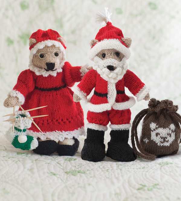 Free knitting patterns for christmas toys