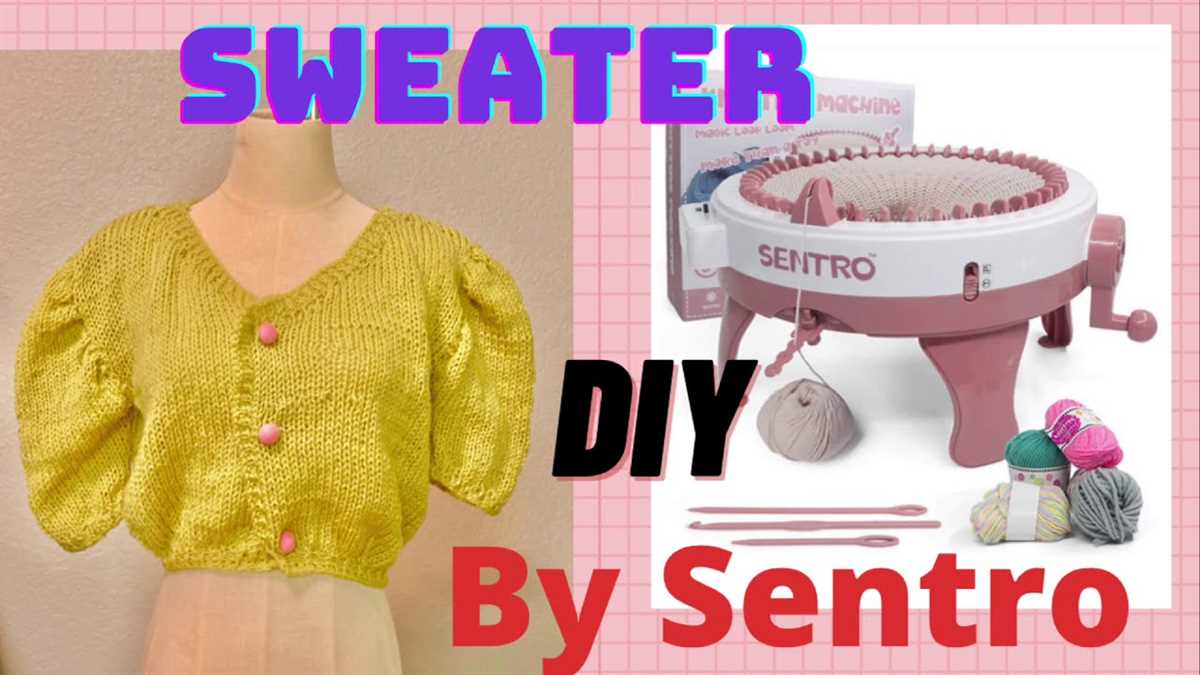 How to knit a sweater without a pattern