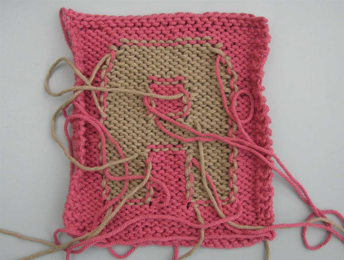 How to make a knitting pattern from a picture